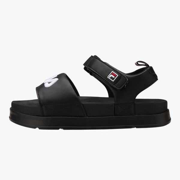 Fila Drifter Jacked Up Sd Women's Sandals - Black,NZ 276-9724